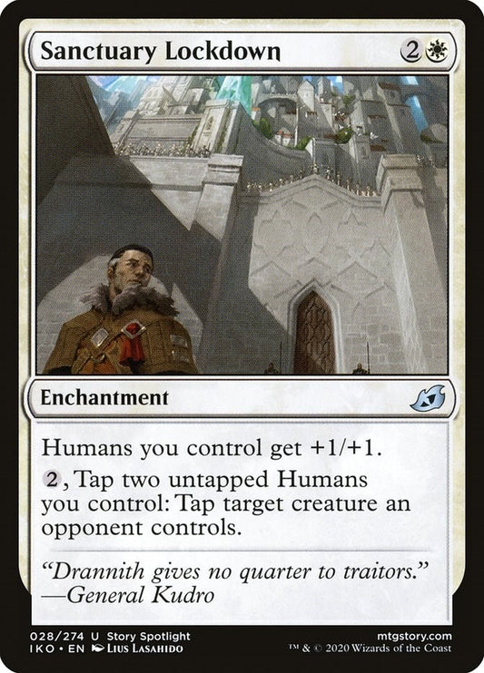 Image for Sanctuary Lockdown (28) (Ikoria: Lair of Behemoths) - Magic: The Gathering