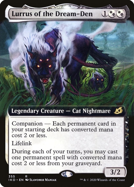 Image for Lurrus of the Dream-Den (Extended Art) (355) (Ikoria: Lair of Behemoths) - Magic: The Gathering