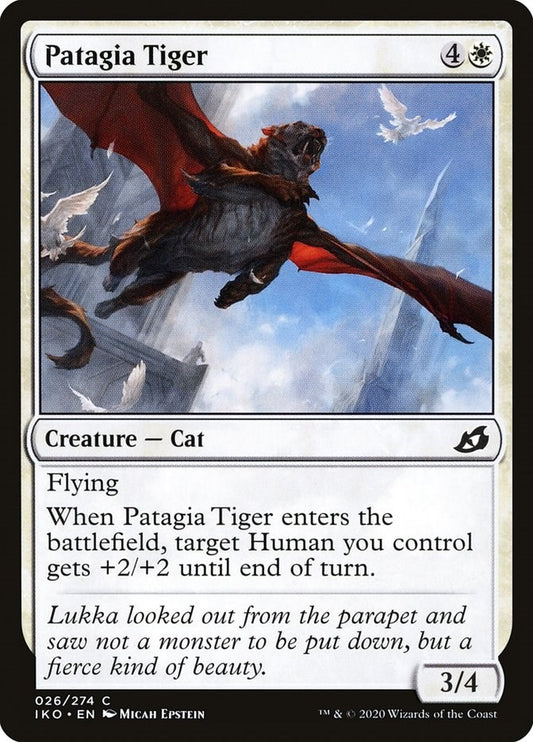 Image for Patagia Tiger (26) (Ikoria: Lair of Behemoths) - Magic: The Gathering