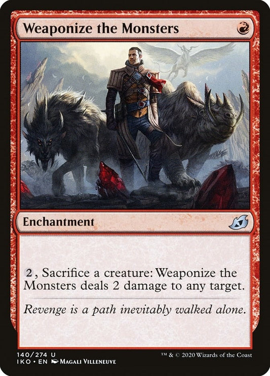 Image for Weaponize the Monsters (140) (Ikoria: Lair of Behemoths) - Magic: The Gathering