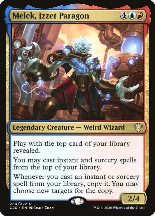 Image for Melek, Izzet Paragon (220) (Commander 2020) - Magic: The Gathering
