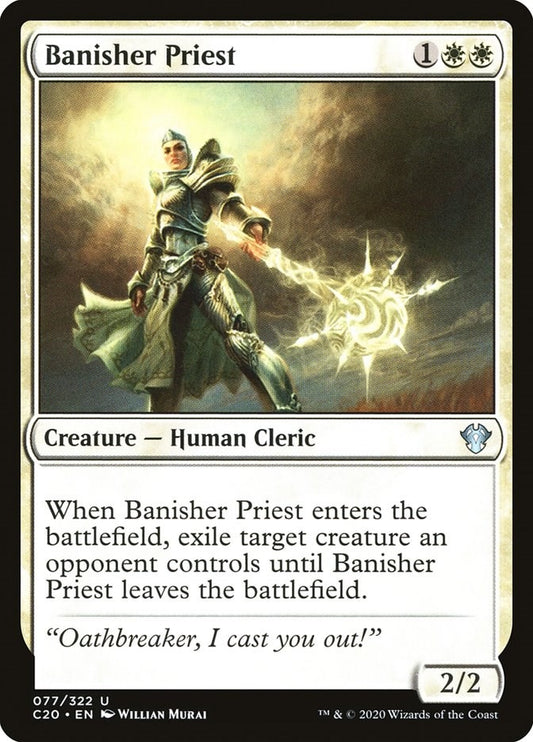 Image for Banisher Priest (77) (Commander 2020) - Magic: The Gathering