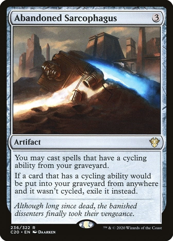 Image for Abandoned Sarcophagus (236) (Commander 2020) - Magic: The Gathering