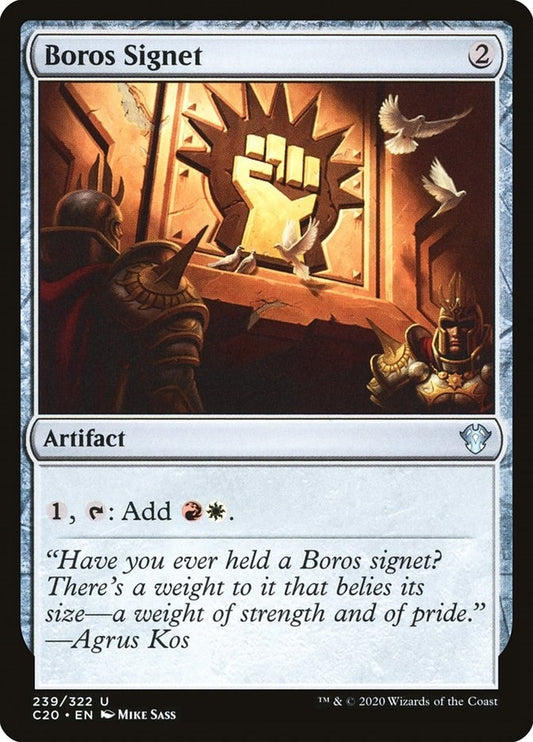 Image for Boros Signet (239) (Commander 2020) - Magic: The Gathering