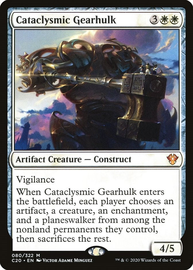 Image for Cataclysmic Gearhulk (80) (Commander 2020) - Magic: The Gathering