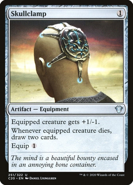 Image for Skullclamp (251) (Commander 2020) - Magic: The Gathering