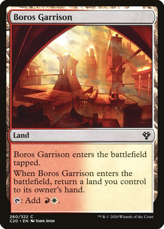 Image for Boros Garrison (260) (Commander 2020) - Magic: The Gathering