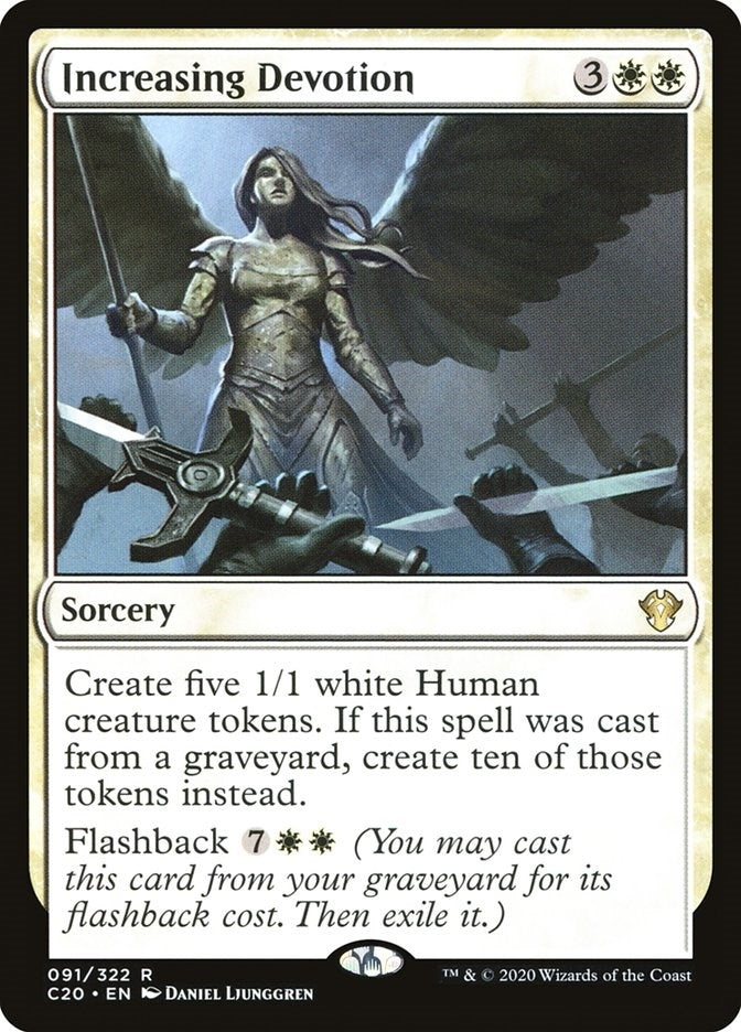 Image for Increasing Devotion (91) (Commander 2020) - Magic: The Gathering