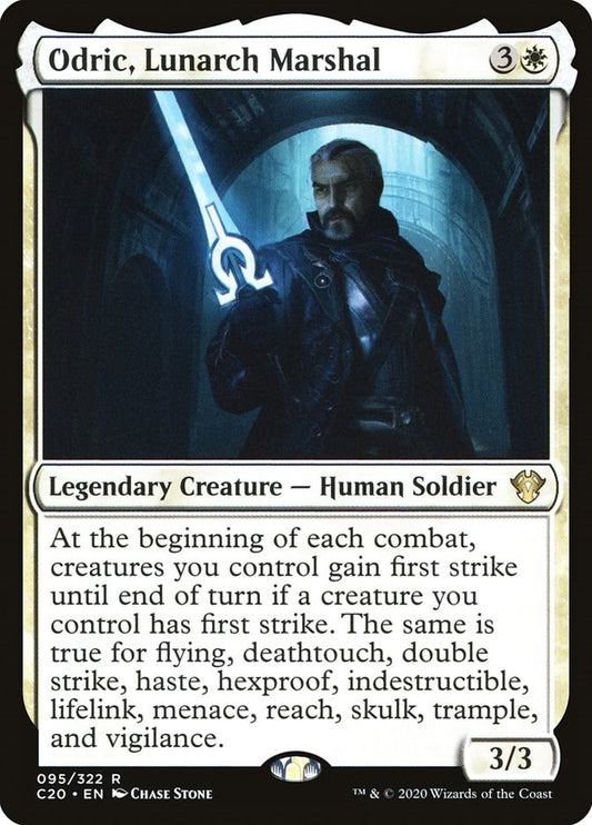 Image for Odric, Lunarch Marshal (95) (Commander 2020) - Magic: The Gathering