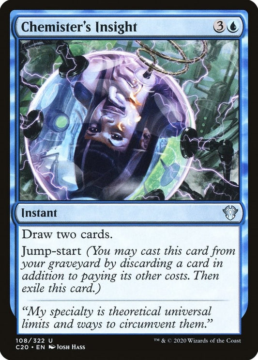 Image for Chemister's Insight (108) (Commander 2020) - Magic: The Gathering