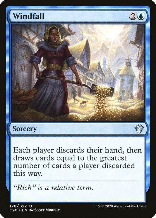 Image for Windfall (128) (Commander 2020) - Magic: The Gathering