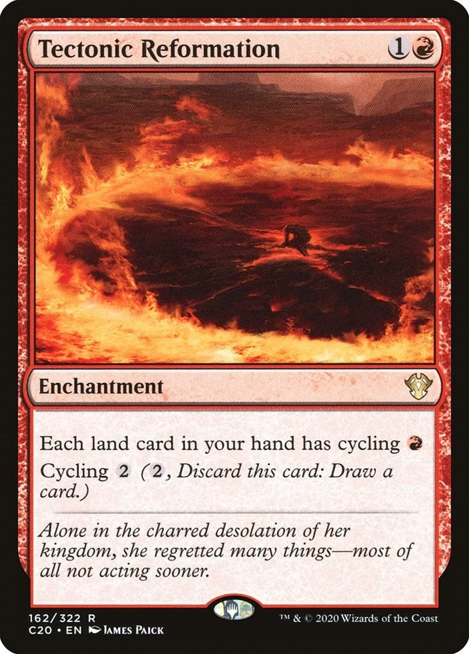 Image for Tectonic Reformation (162) (Commander 2020) - Magic: The Gathering