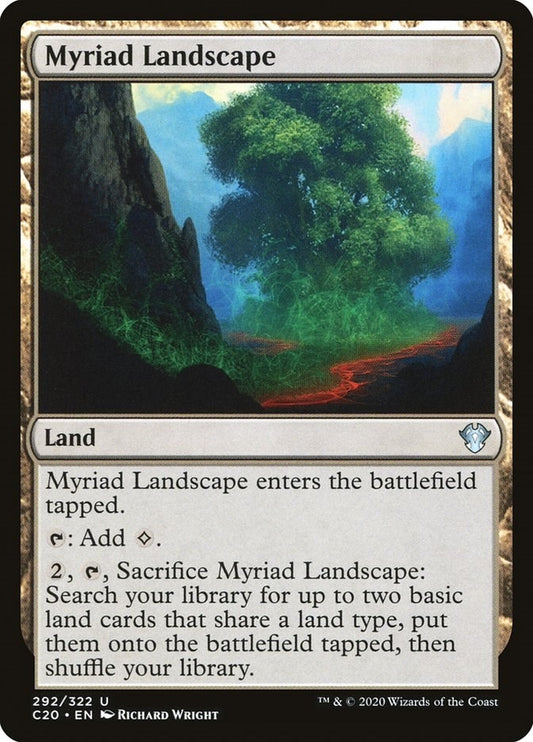 Image for Myriad Landscape (292) (Commander 2020) - Magic: The Gathering