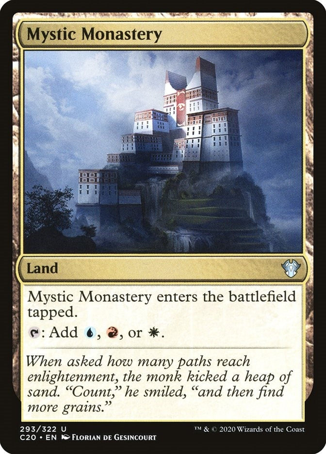 Image for Mystic Monastery (293) (Commander 2020) - Magic: The Gathering