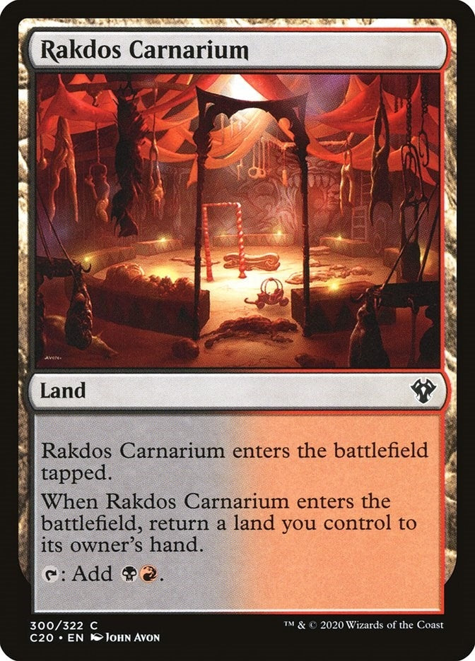 Image for Rakdos Carnarium (300) (Commander 2020) - Magic: The Gathering