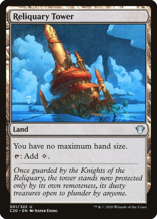 Image for Reliquary Tower (301) (Commander 2020) - Magic: The Gathering