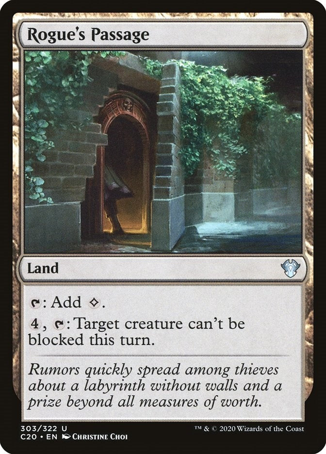 Image for Rogue's Passage (303) (Commander 2020) - Magic: The Gathering