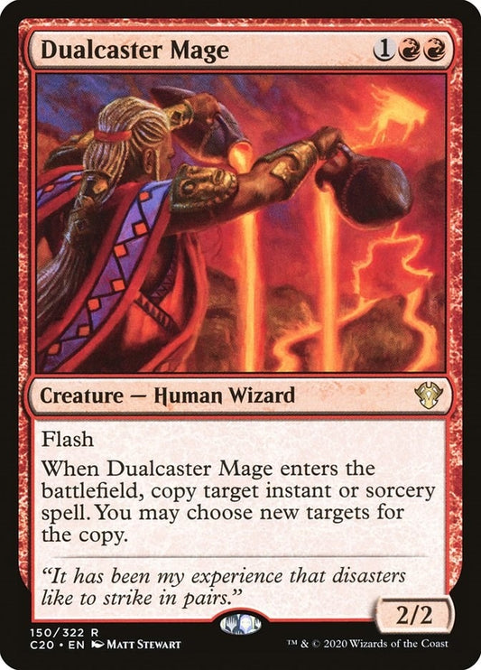 Image for Dualcaster Mage (150) (Commander 2020) - Magic: The Gathering
