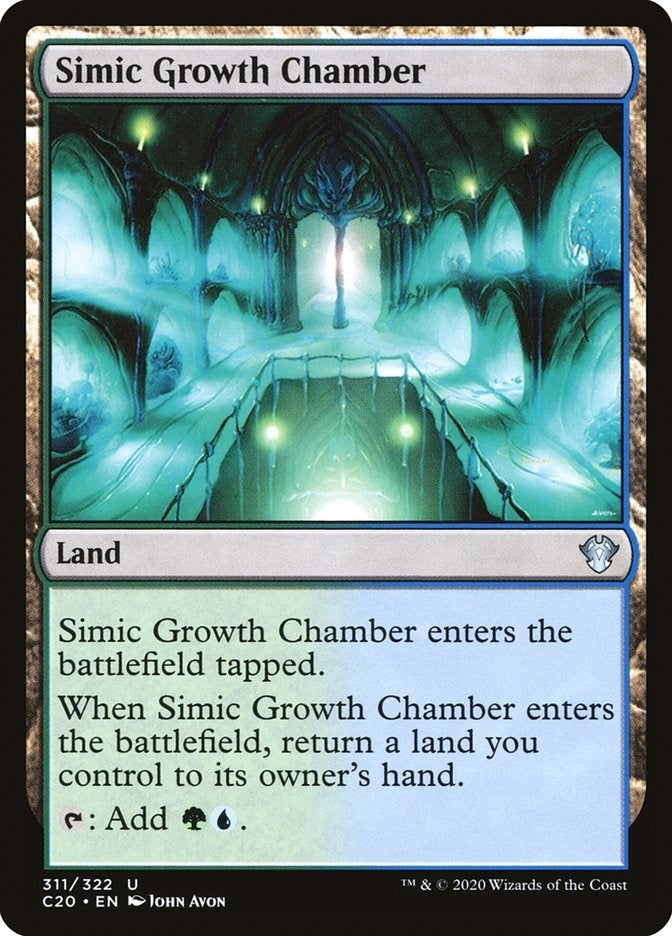 Image for Simic Growth Chamber (311) (Commander 2020) - Magic: The Gathering