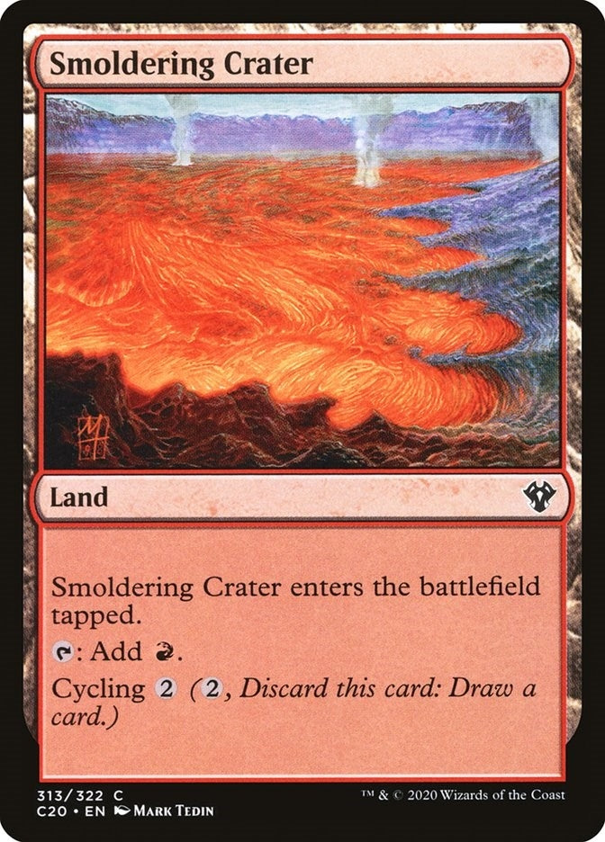 Image for Smoldering Crater (313) (Commander 2020) - Magic: The Gathering