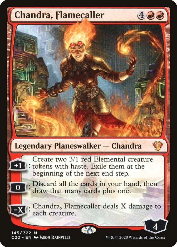 Image for Chandra, Flamecaller (145) (Commander 2020) - Magic: The Gathering