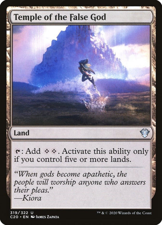 Image for Temple of the False God (319) (Commander 2020) - Magic: The Gathering