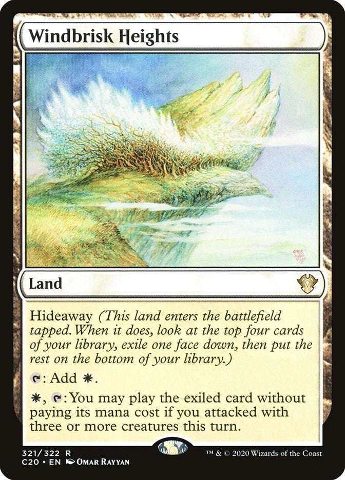 Image for Windbrisk Heights (321) (Commander 2020) - Magic: The Gathering