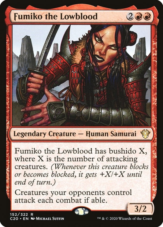 Image for Fumiko the Lowblood (152) (Commander 2020) - Magic: The Gathering
