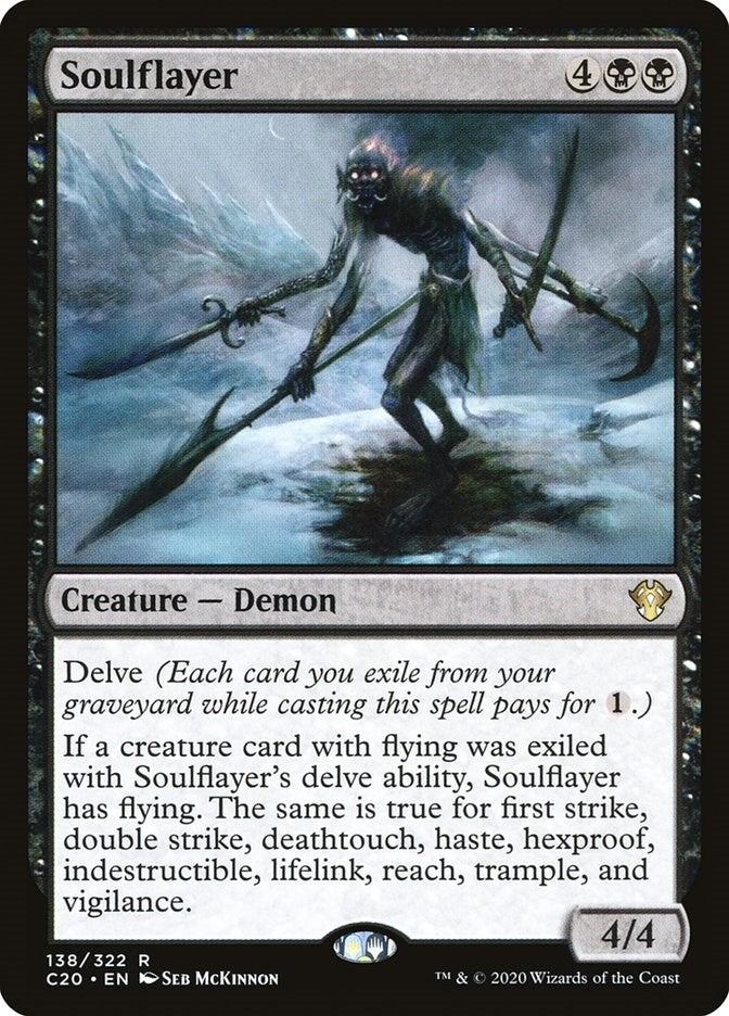 Image for Soulflayer (138) (Commander 2020) - Magic: The Gathering