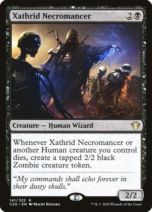 Image for Xathrid Necromancer (141) (Commander 2020) - Magic: The Gathering