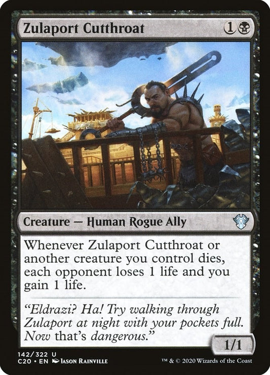 Image for Zulaport Cutthroat (142) (Commander 2020) - Magic: The Gathering