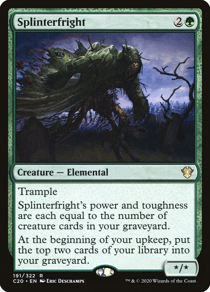 Image for Splinterfright (191) (Commander 2020) - Magic: The Gathering
