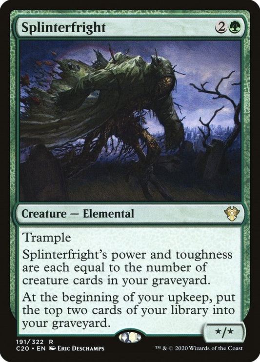 Image for Splinterfright (191) (Commander 2020) - Magic: The Gathering