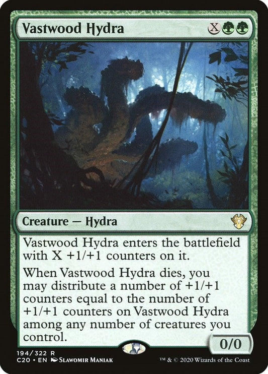 Image for Vastwood Hydra (194) (Commander 2020) - Magic: The Gathering