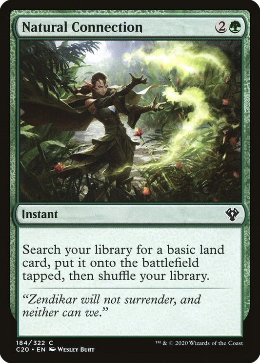 Image for Natural Connection (184) (Commander 2020) - Magic: The Gathering