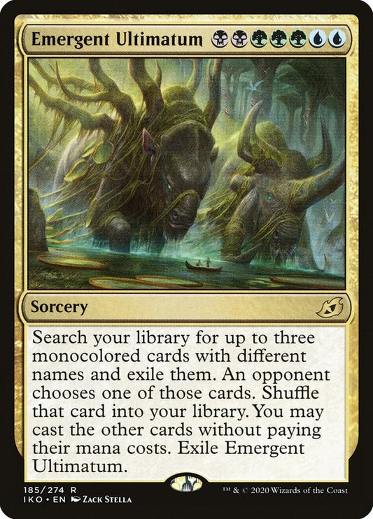 Image for Emergent Ultimatum (185) (Ikoria: Lair of Behemoths) - Magic: The Gathering