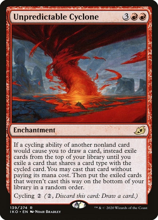 Image for Unpredictable Cyclone (139) (Ikoria: Lair of Behemoths) - Magic: The Gathering