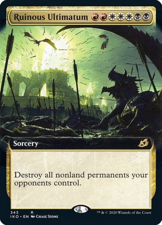 Image for Ruinous Ultimatum (Extended Art) (343) (Ikoria: Lair of Behemoths) - Magic: The Gathering