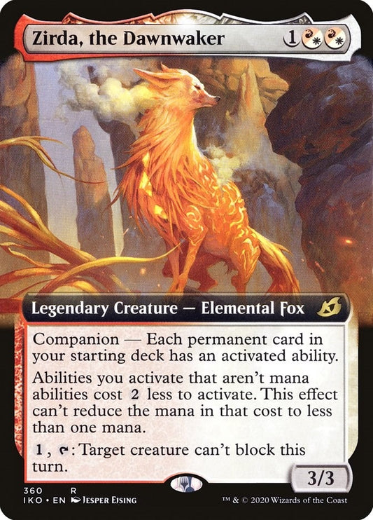 Image for Zirda, the Dawnwaker (Extended Art) (360) (Ikoria: Lair of Behemoths) - Magic: The Gathering