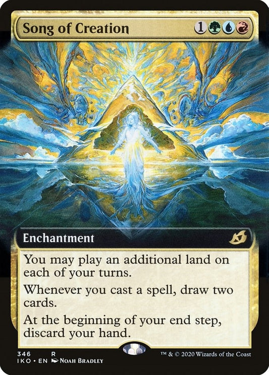 Image for Song of Creation (Extended Art) (346) (Ikoria: Lair of Behemoths) - Magic: The Gathering