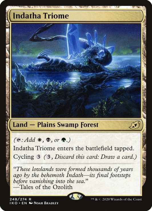Image for Indatha Triome (248) (Ikoria: Lair of Behemoths) - Magic: The Gathering