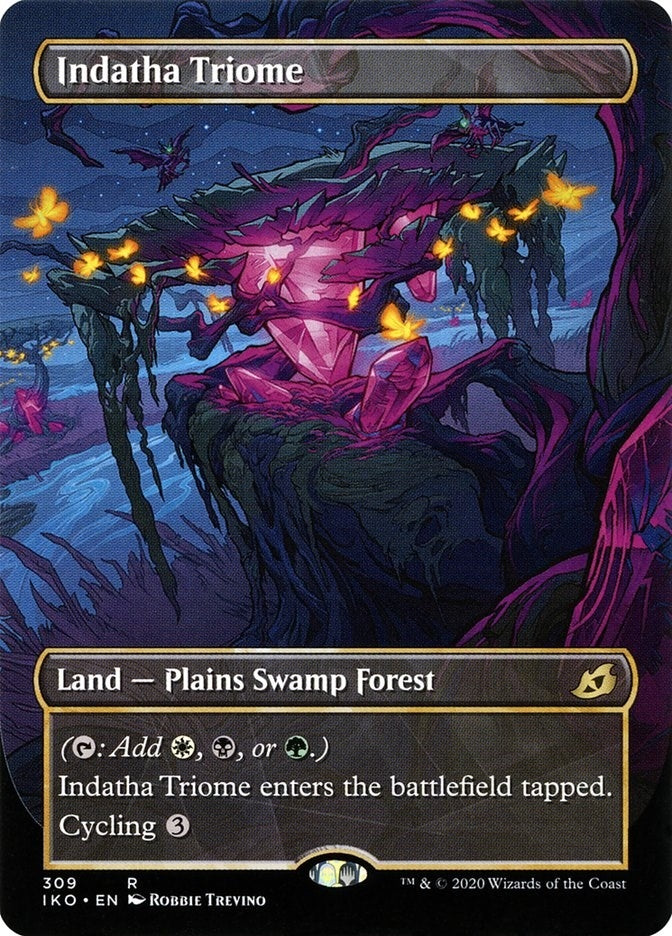 Image for Indatha Triome (Showcase) (309) (Ikoria: Lair of Behemoths) - Magic: The Gathering