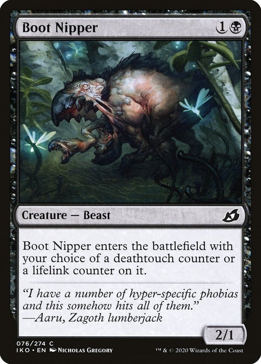 Image for Boot Nipper (76) (Ikoria: Lair of Behemoths) - Magic: The Gathering