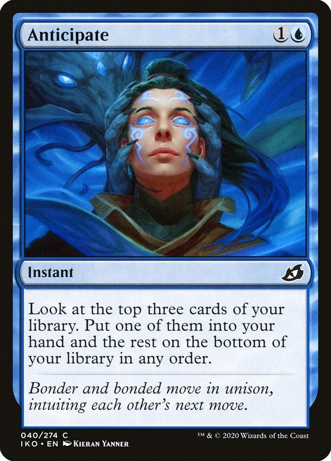 Image for Anticipate (40) (Ikoria: Lair of Behemoths) - Magic: The Gathering