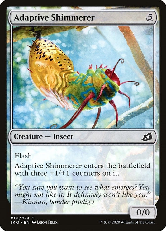 Image for Adaptive Shimmerer (1) (Ikoria: Lair of Behemoths) - Magic: The Gathering