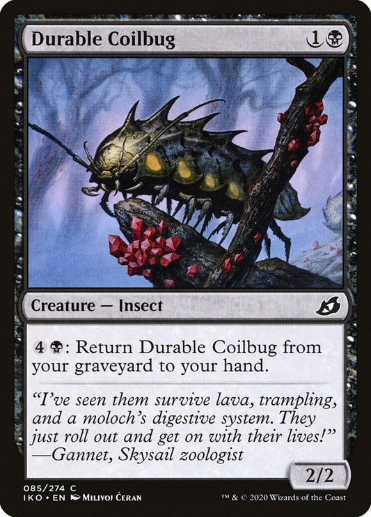 Image for Durable Coilbug (85) (Ikoria: Lair of Behemoths) - Magic: The Gathering