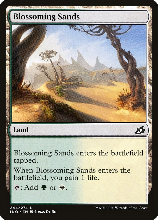 Image for Blossoming Sands (244) (Ikoria: Lair of Behemoths) - Magic: The Gathering