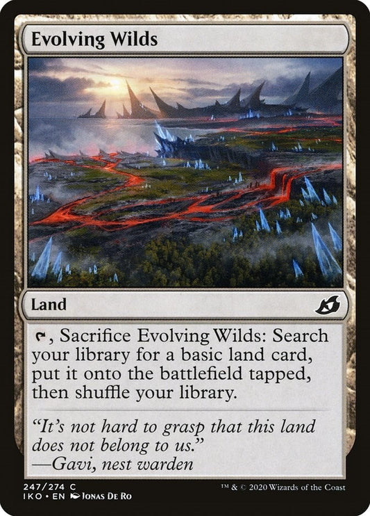 Image for Evolving Wilds (247) (Ikoria: Lair of Behemoths) - Magic: The Gathering