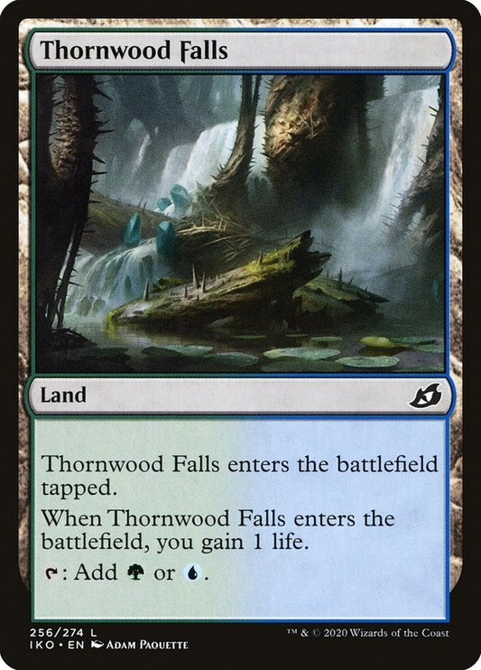 Image for Thornwood Falls (256) (Ikoria: Lair of Behemoths) - Magic: The Gathering