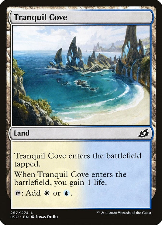Image for Tranquil Cove (257) (Ikoria: Lair of Behemoths) - Magic: The Gathering